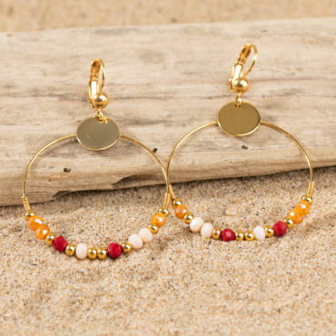 BOUCLES D'OREILLES  femmeSAVERNE