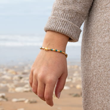 Découvrez Tulum, un bijou inspiré de l’océan fabriqué artisanalement sur l’île d’Oléron.