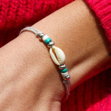 BRACELET FEMME COQUILLAGE VAMOS