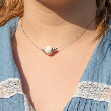 COLLIER PERLE FEMMESEICHE