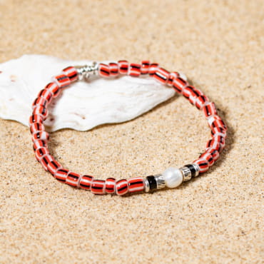 Bracelet pour homme fabriqué en france, bracelet artisanal, bijou fantaisie artisanal