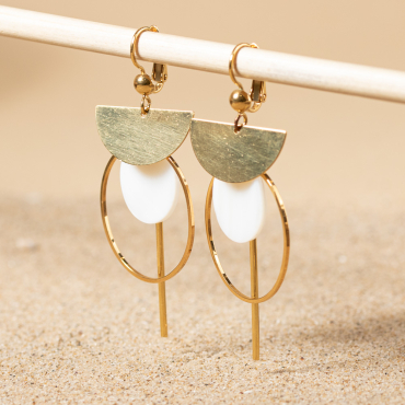 BOUCLES D'OREILLES FEMMECOMBI