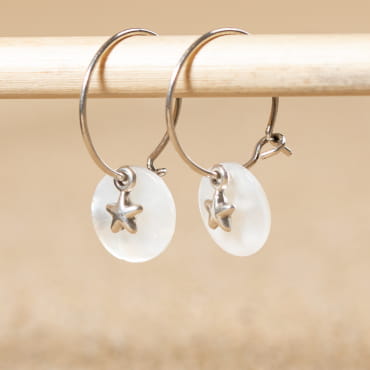 BOUCLES D'OREILLES créoles LISA