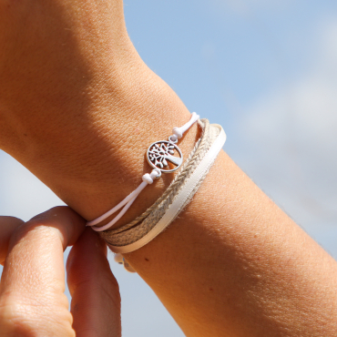 BRACELET Femme cordon  VIE