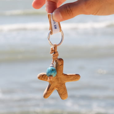 PORTE CLES BOIS PATRICK