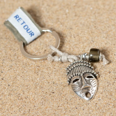 Porte-clefs artisanal, porte-clés fait main, porte-clés fabriqué en France