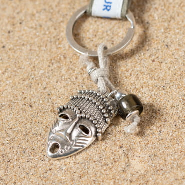 Porte-clefs artisanal, porte-clés fait main, porte-clés fabriqué en France