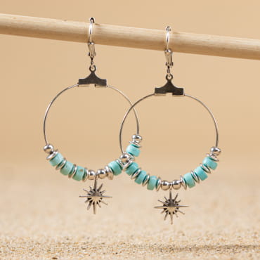 BOUCLES D'OREILLES  femme HELIUM