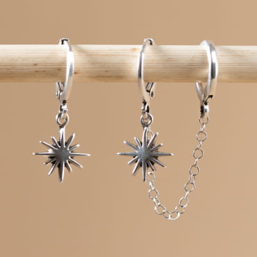 BOUCLES D'OREILLES femme ROCKY