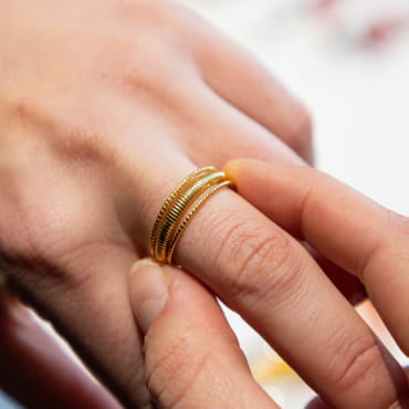 BAGUE RÉGLABLE FEMME  DINER