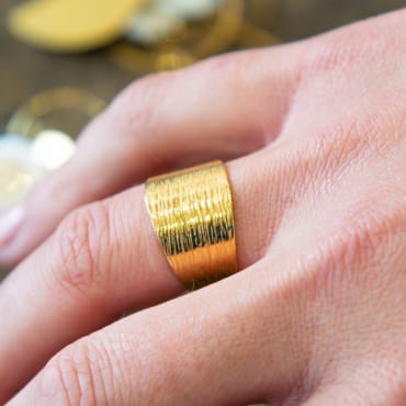 BAGUE FEMME RÉGLABLE MYLA