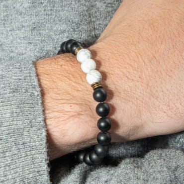 BRACELET HOMME PERLE HANGAR