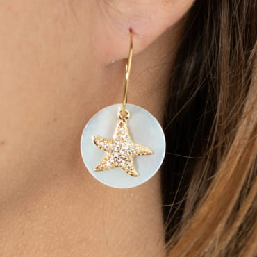 BOUCLES D'OREILLES  créoles  BATELIER