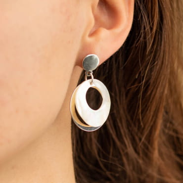 BOUCLES D'OREILLES FEMME  HOTESSE