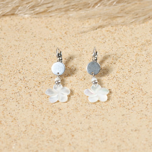 Boucles d'oreilles femme : Miki - Retour de plage