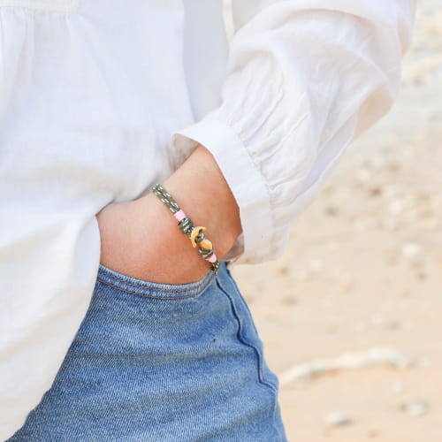Bracelet en cordon  : Peppo - Retour de plage