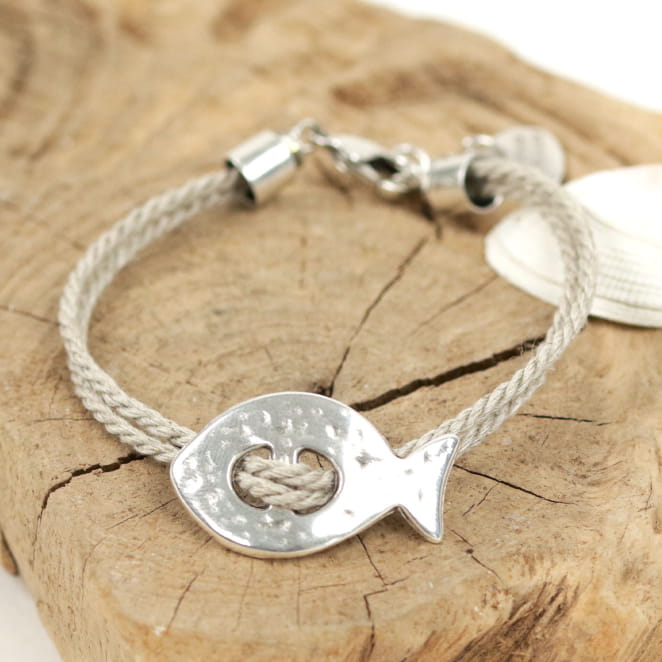 BRACELET Femme cordon  POISSON