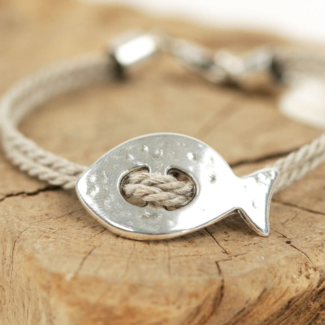 BRACELET Femme cordon  POISSON