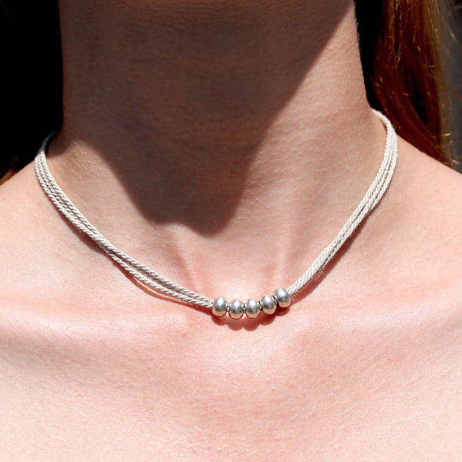 COLLIER PERLE FEMME ILE