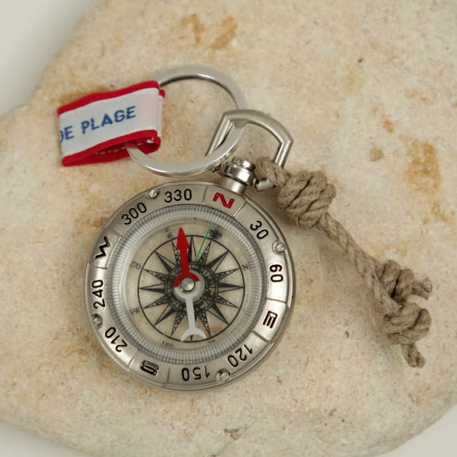 PORTE CLES  BOUSSOLE