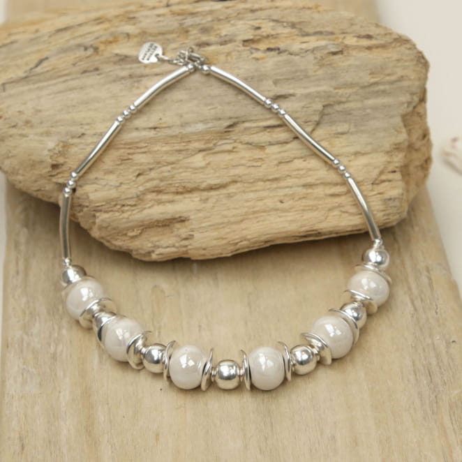 COLLIER PERLE FEMME PATEL