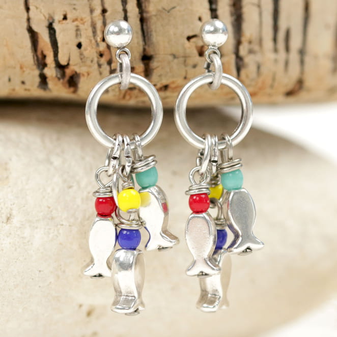 BOUCLES D'OREILLES PERLESKELELE