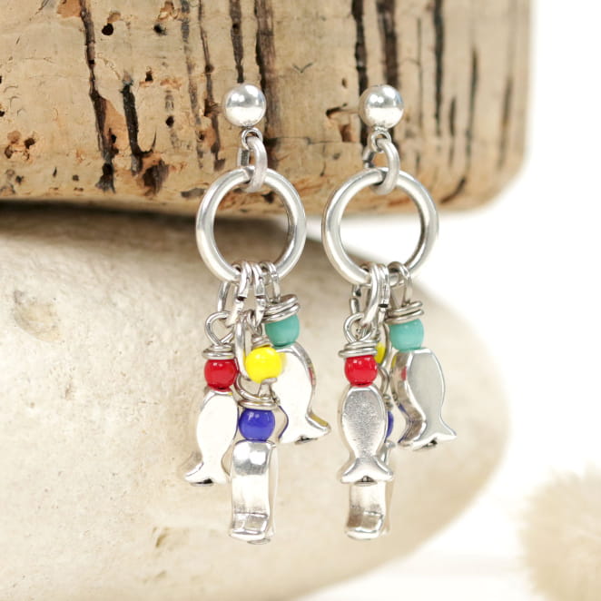 BOUCLES D'OREILLES PERLESKELELE