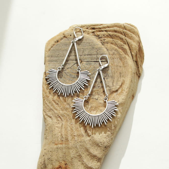 BOUCLES D'OREILLES FEMME FOUILLE