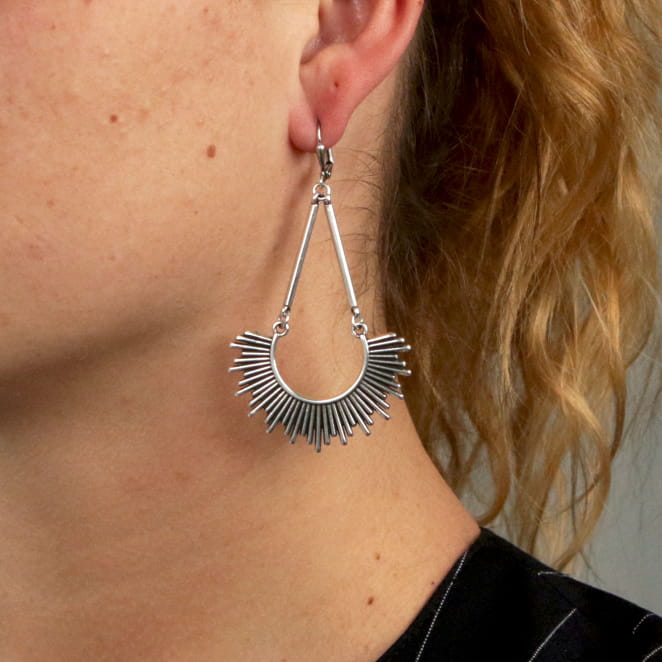 BOUCLES D'OREILLES FEMME FOUILLE