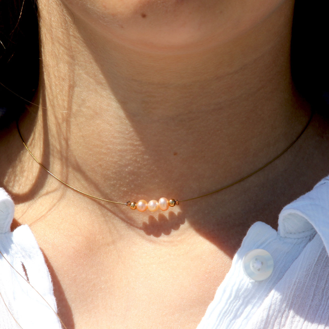 COLLIER PERLE FEMMENAMUR