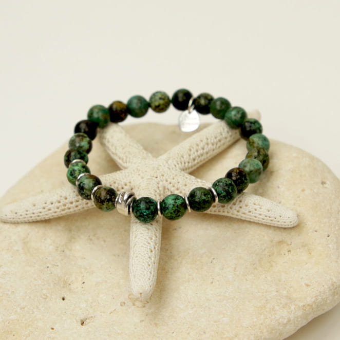 BRACELET HOMME PERLE MOWGLI