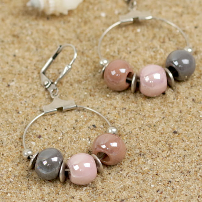 BOUCLES D'OREILLES  femme ARTISTE