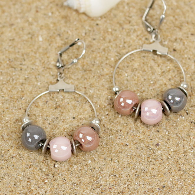 BOUCLES D'OREILLES  femme ARTISTE