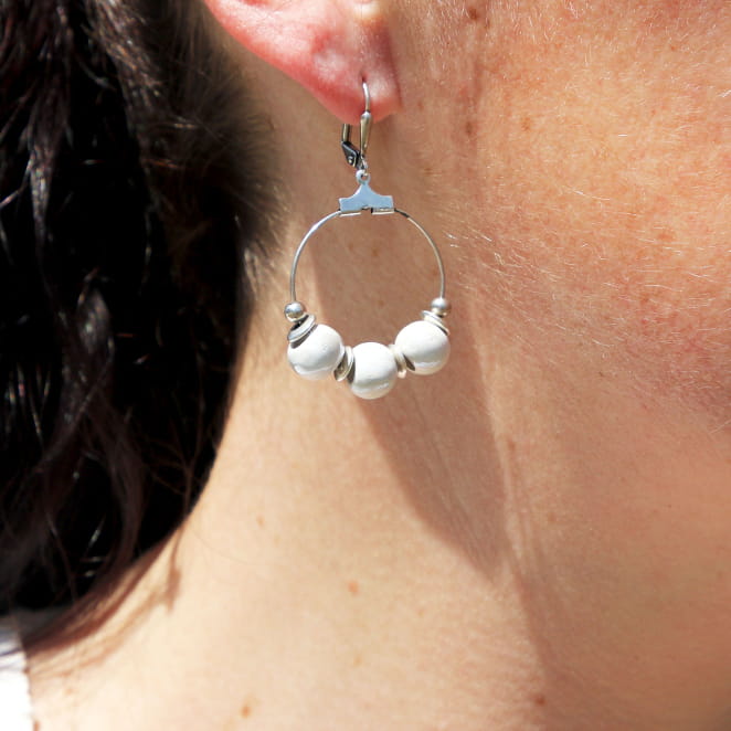 BOUCLES D'OREILLES  femme ARTISTE