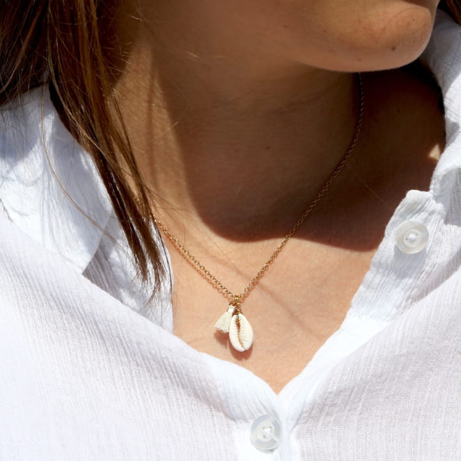 COLLIER FEMME CHAINEAMELIE