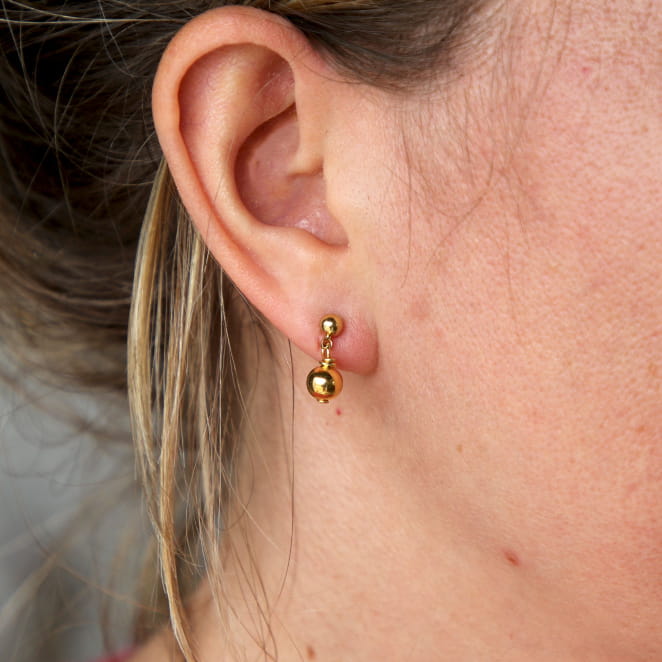 BOUCLES D'OREILLES PERLESNIGER