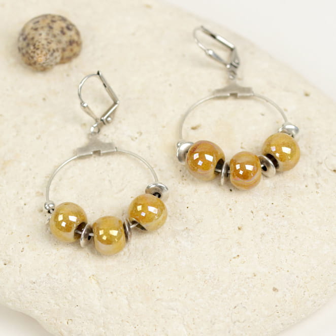 BOUCLES D'OREILLES  femmeARTISTE