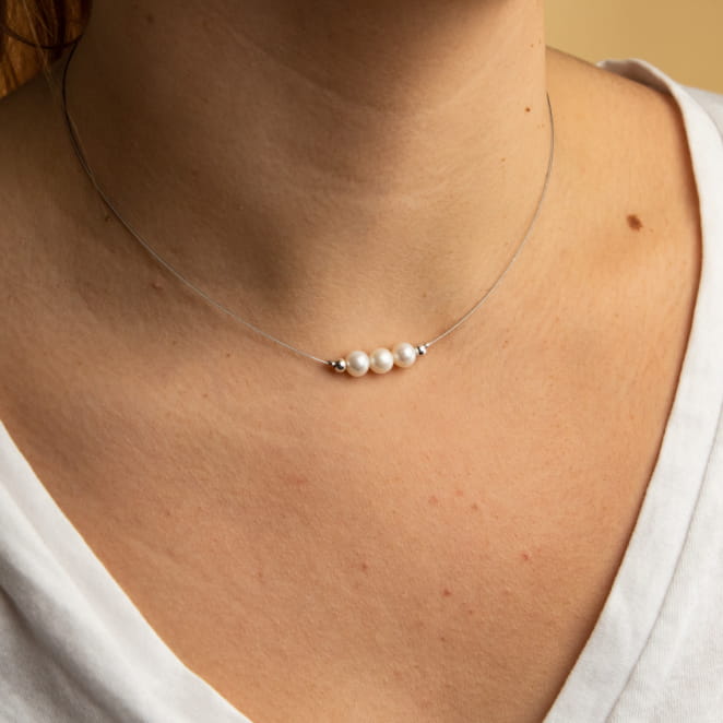 COLLIER PERLE FEMMENAMUR