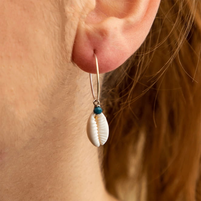 BOUCLES D'OREILLES créoles AMELIE