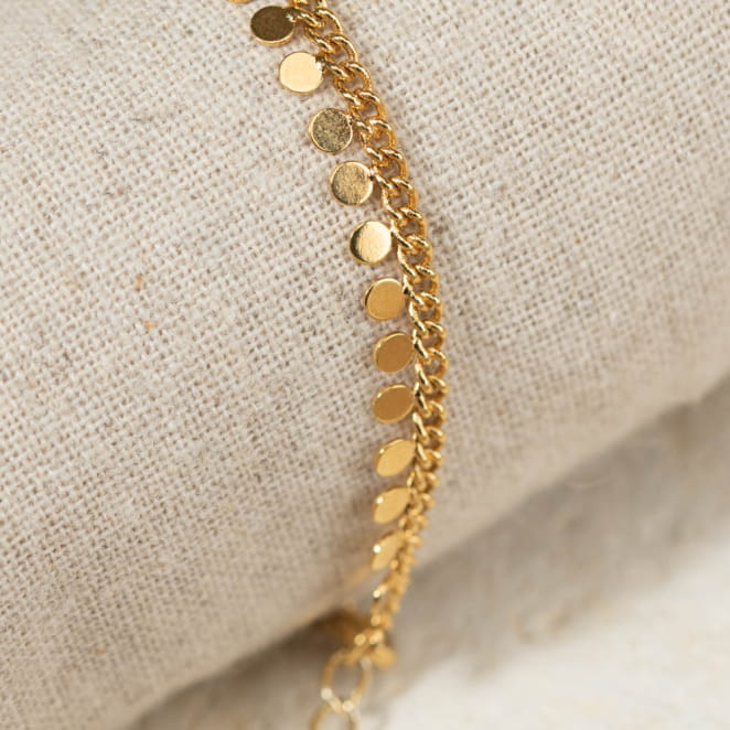 BRACELET Femme Chaîne Dorée REMPART