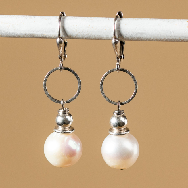 BOUCLES D'OREILLES PERLESOUVEA