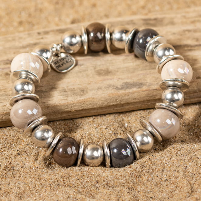 BRACELET perle femme INOX