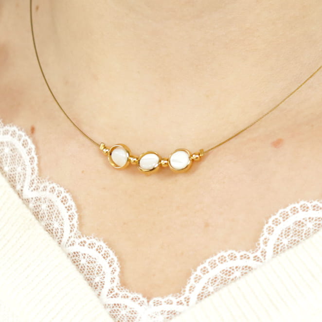 COLLIER PERLE FEMMEASTRID