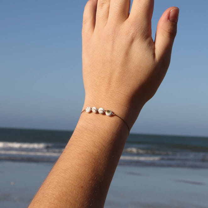 BRACELET FEMME COQUILLAGE AJACCIO