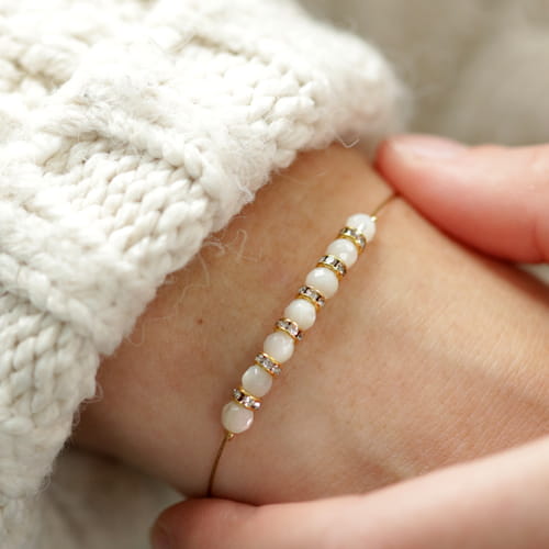 BRACELET perle femme LUEURS