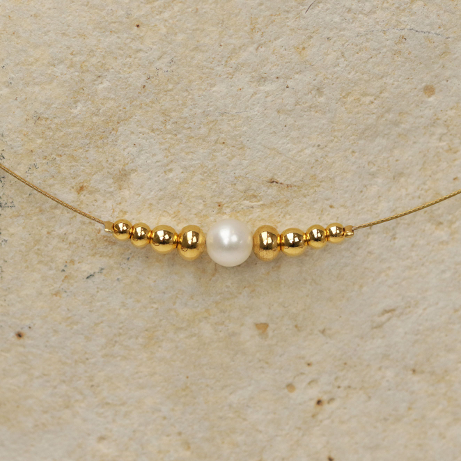 COLLIER PERLE FEMMENAIF