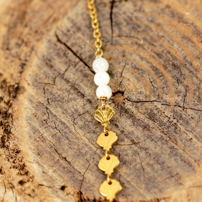 SAUTOIR FEMME CHAINEPETONCLE