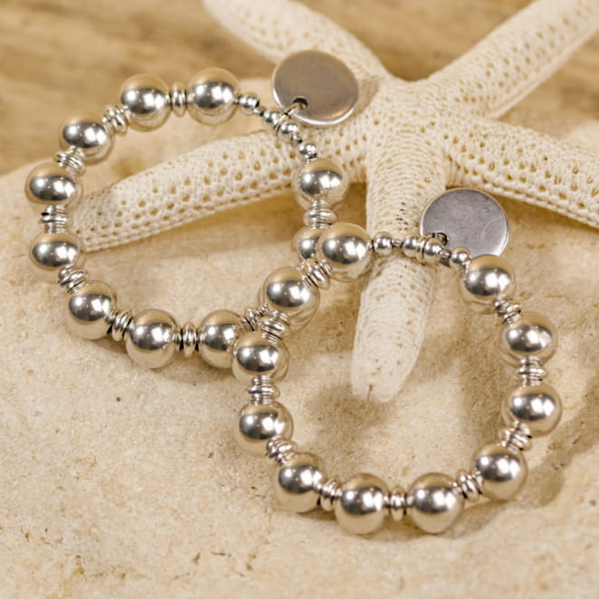 BOUCLES D'OREILLES créoles BLING