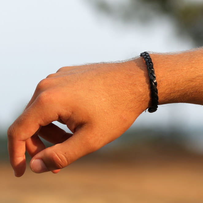 BRACELET HOMME CUIR GEORGES