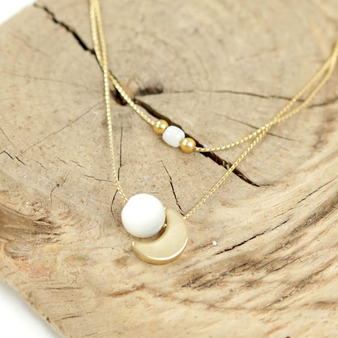 COLLIER FEMME MULTIRANGLOUNA